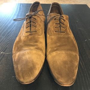 santoni brown dress shoes 325$